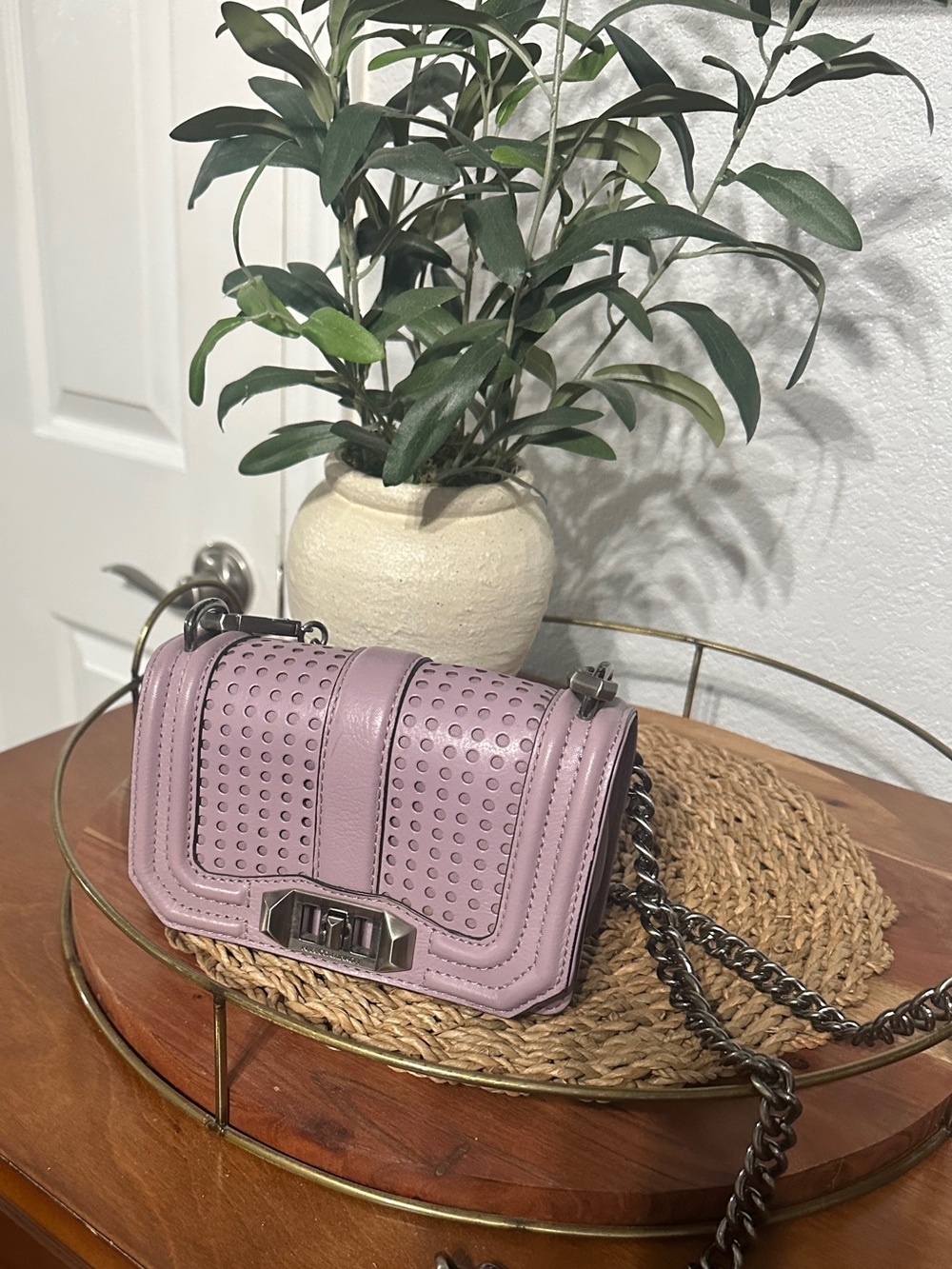 Rebecca Minkoff Mini Love Bag Lavender